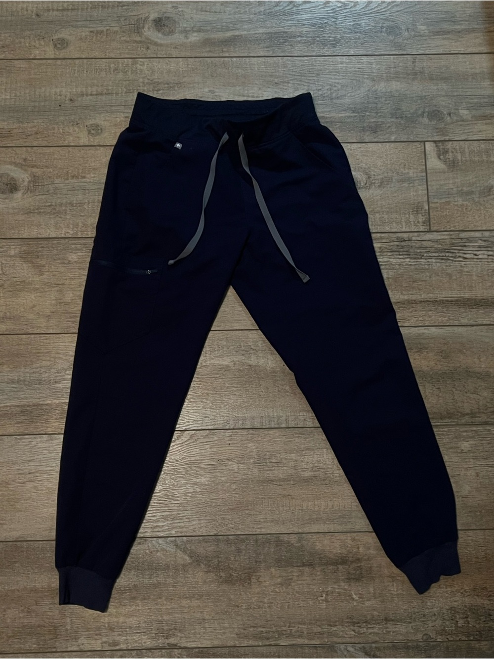 FIGS Navy Drawstring Medical Jogger Pants